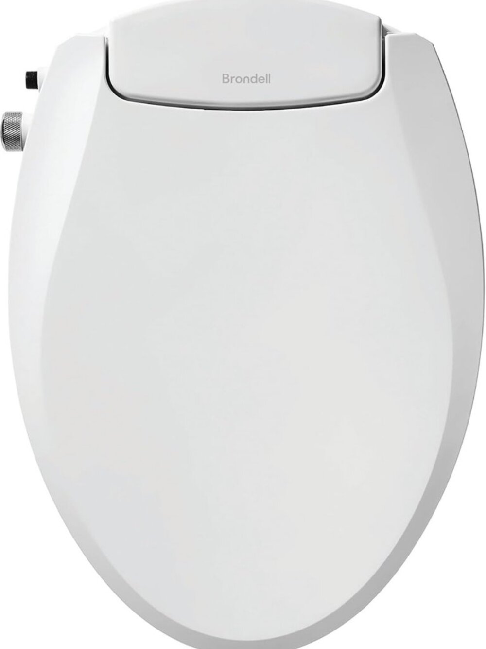 Non-Electric Bidet Toilet Seat for Elongated Toilets - Dual Nozzle, Easy